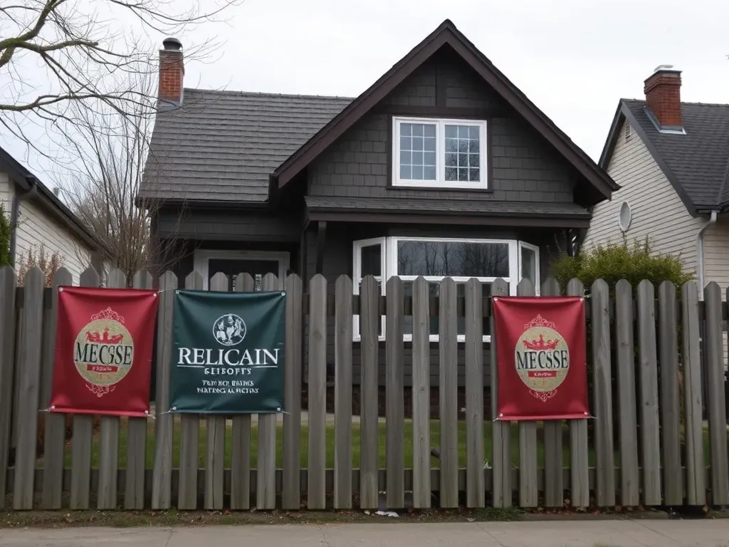 Baner reklamowy na ogrodzeniu – na co zwrócić uwagę przed zamówieniem