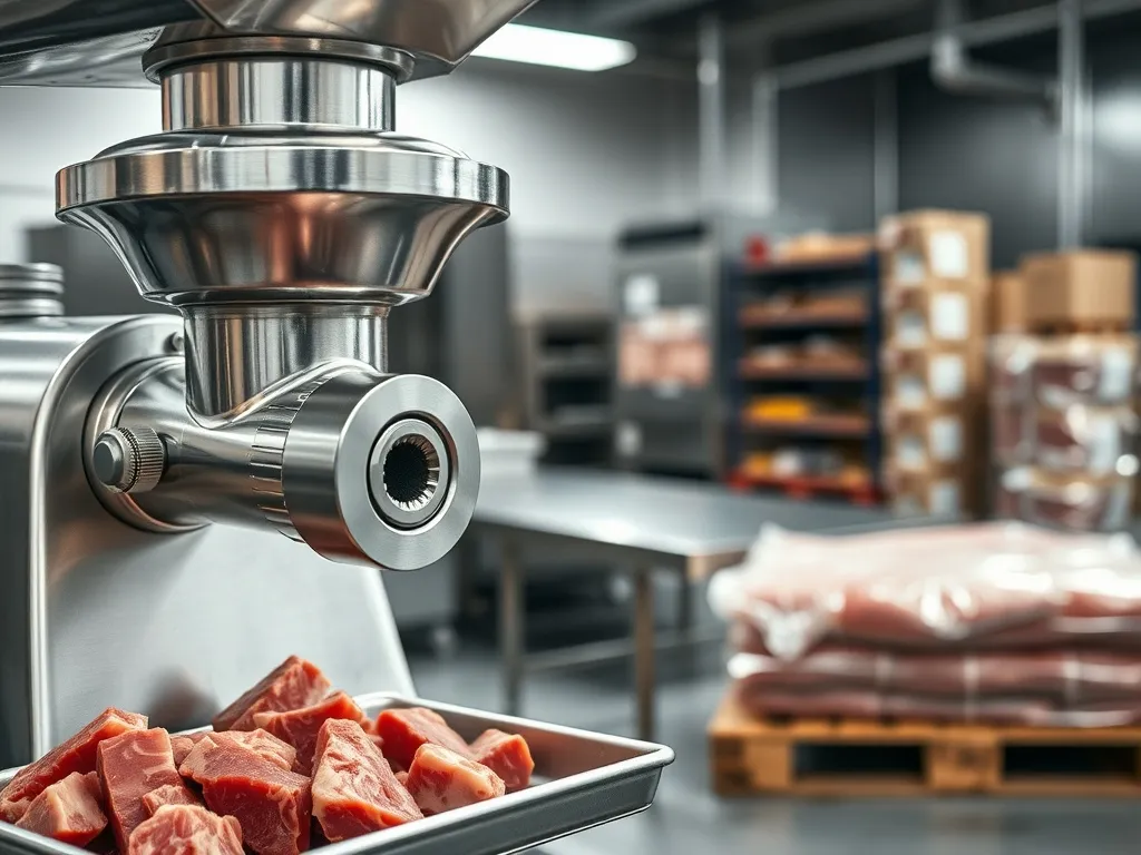 Maszynka do mielenia mięsa przemysłowa – wybór i zastosowania